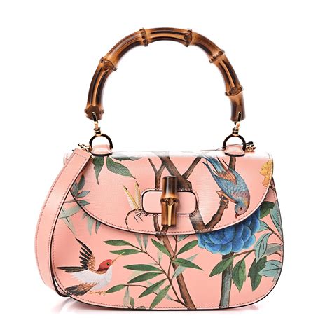gucci bamboo bag pink